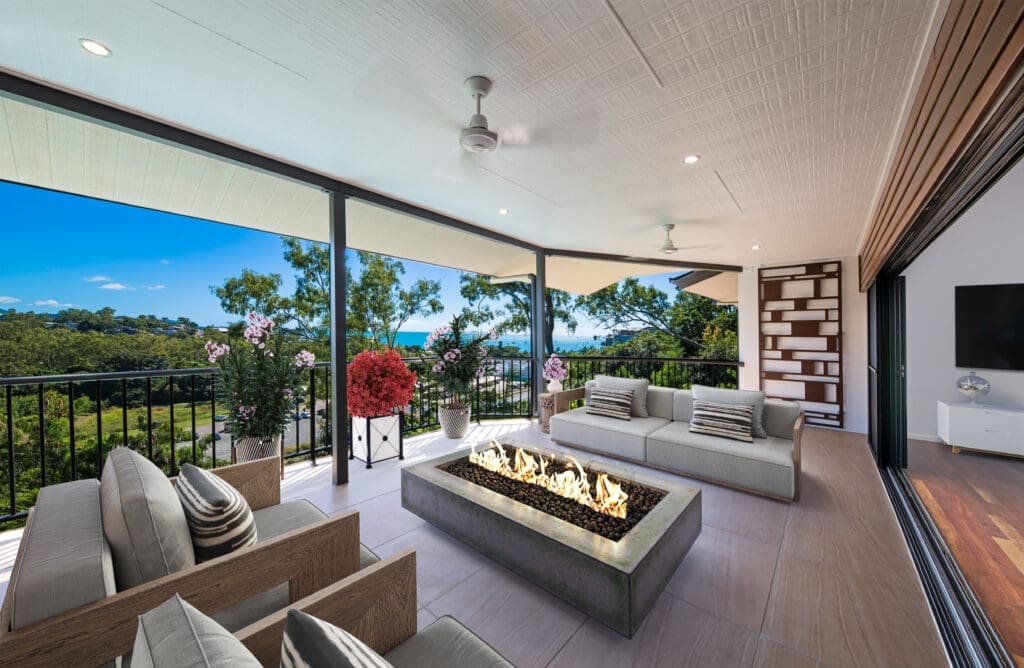 Modern Contemporary Home with a view